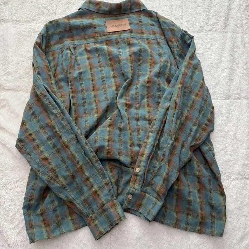 [BUNJANG] Affair of Checkered Shirt / 어페어오브 체크 셔츠