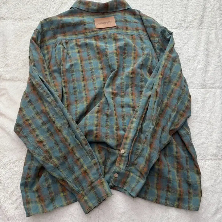 [BUNJANG] Affair of Checkered Shirt / 어페어오브 체크 셔츠