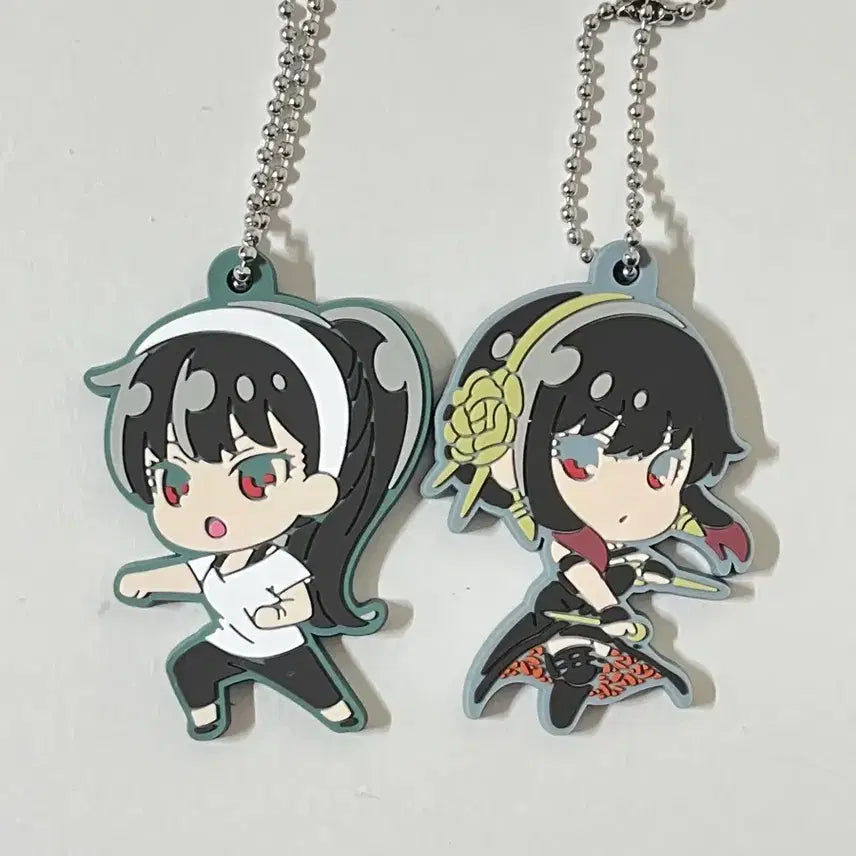 [BUNJANG] Spy x Family Yor Forger Rubber Charm Keyring / 스파이패밀리 스파패 요르 포저 러버참 키링 아냐 고무 가챠