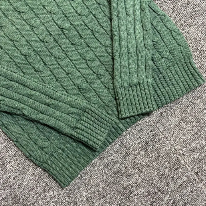 [BUNJANG] Polo Ralph Lauren Cable Knit Sweater / 폴로 랄프로렌 꽈배기 니트