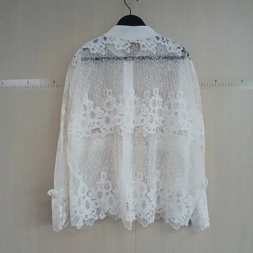 [BUNJANG] White Lace Jacket / 화이트 레이스 자켓