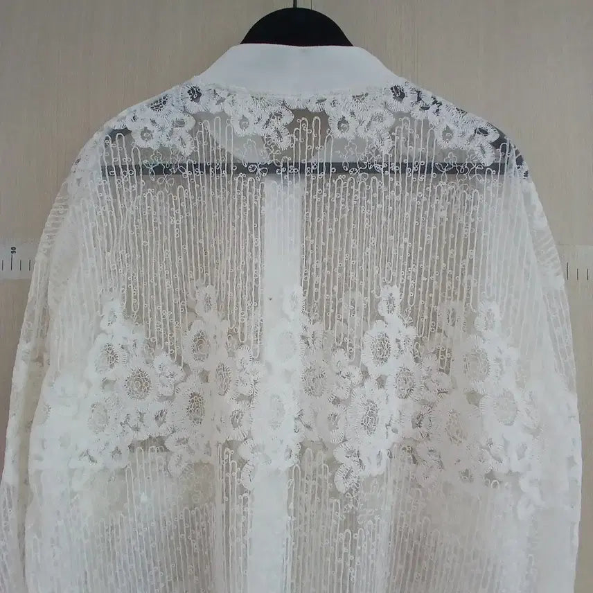 [BUNJANG] White Lace Jacket / 화이트 레이스 자켓