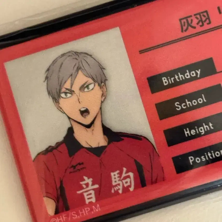 [BUNJANG] Haikyu Nekoma Kenma Kuroo Lev Student ID Badge Bundle Set / 하이큐 네코마 켄마 쿠로 리에프 학생증 명찰 (일괄)