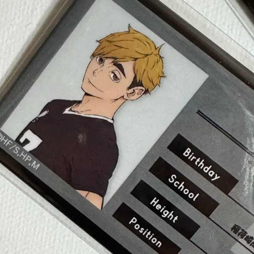 [BUNJANG] Haikyu! Atsumu &amp; Osamu Student ID Name Tag Bundle Set / 하이큐 아츠무 오사무 학생증 명찰 (일괄)