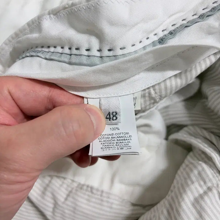 [BUNJANG] Brunello Cucinelli White Cargo Shorts / 브루넬로 쿠치넬리 화이트 카고 반바지