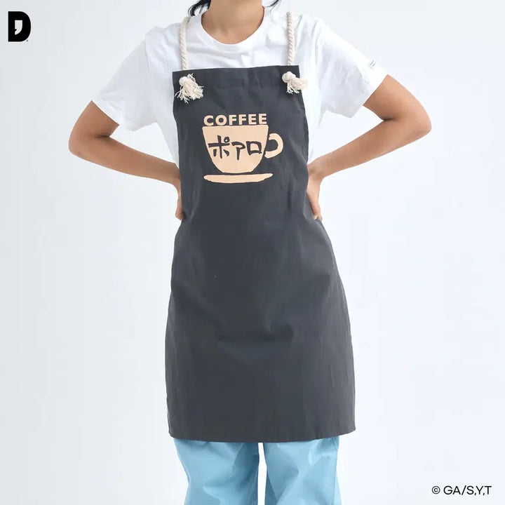 [BUNJANG] Detective Conan Cafe Poirot Apron / 명탐정코난 카페 포와로 앞치마