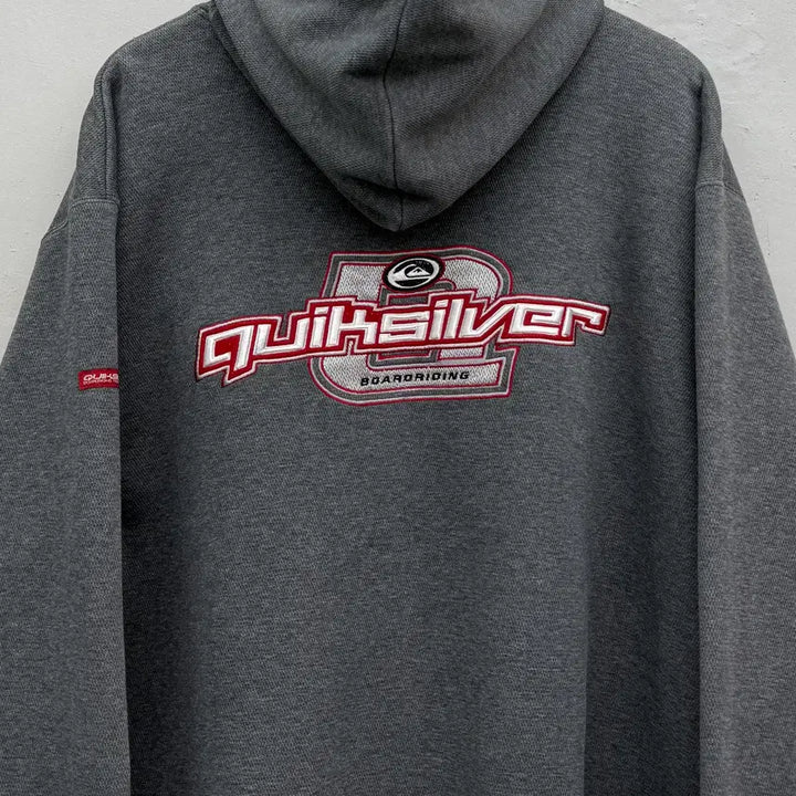 [BUNJANG] Quiksilver Oversized Zip-up Hoodie / (2XL) 퀵 실버 00s 오버사이즈 집업 후디