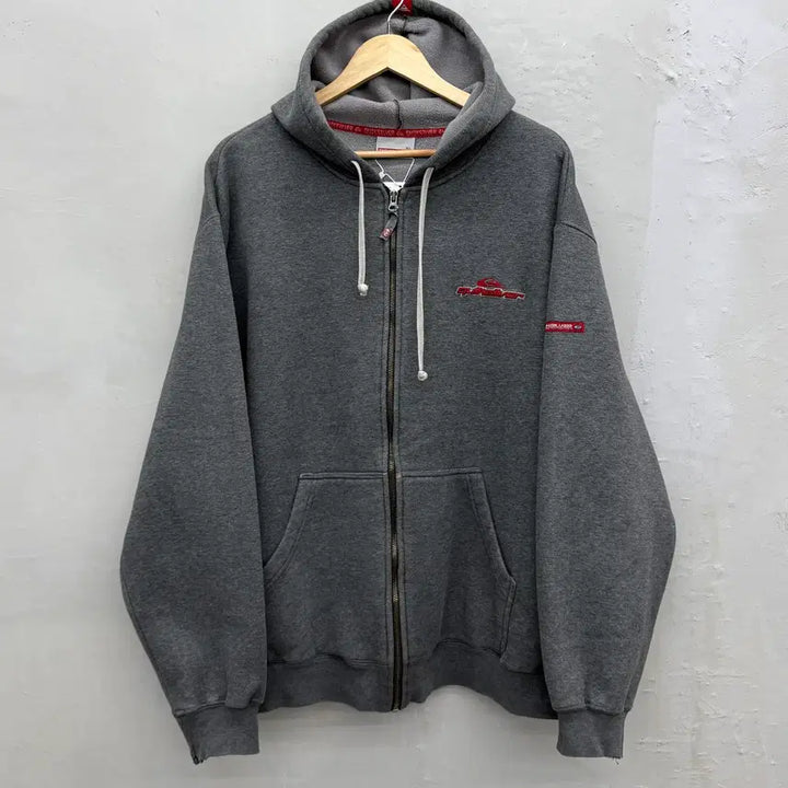 [BUNJANG] Quiksilver Oversized Zip-up Hoodie / (2XL) 퀵 실버 00s 오버사이즈 집업 후디