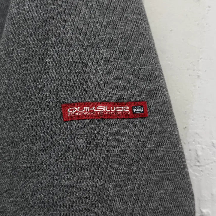 [BUNJANG] Quiksilver Oversized Zip-up Hoodie / (2XL) 퀵 실버 00s 오버사이즈 집업 후디