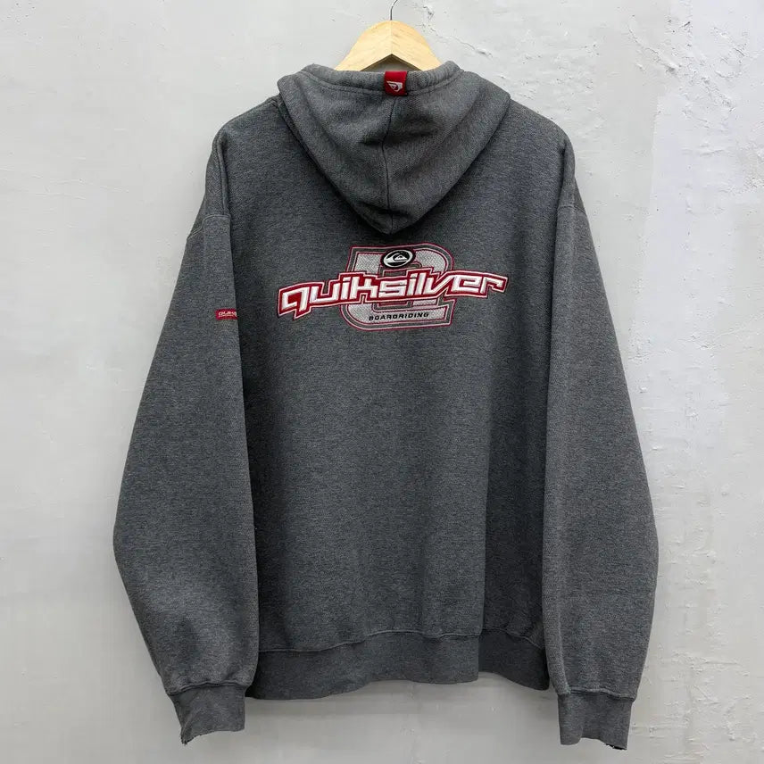 [BUNJANG] Quiksilver Oversized Zip-up Hoodie / (2XL) 퀵 실버 00s 오버사이즈 집업 후디