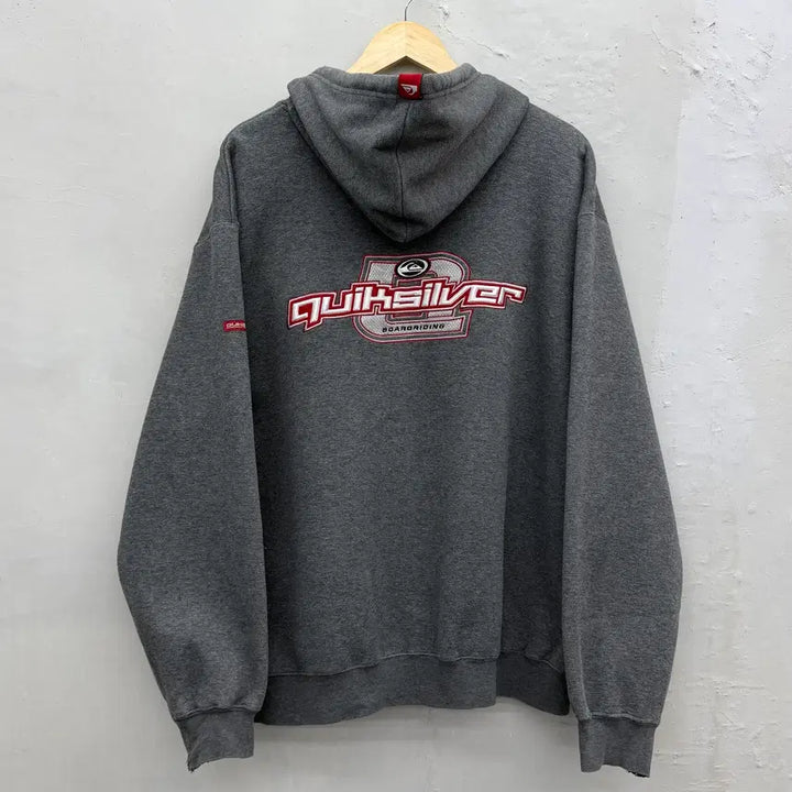 [BUNJANG] Quiksilver Oversized Zip-up Hoodie / (2XL) 퀵 실버 00s 오버사이즈 집업 후디