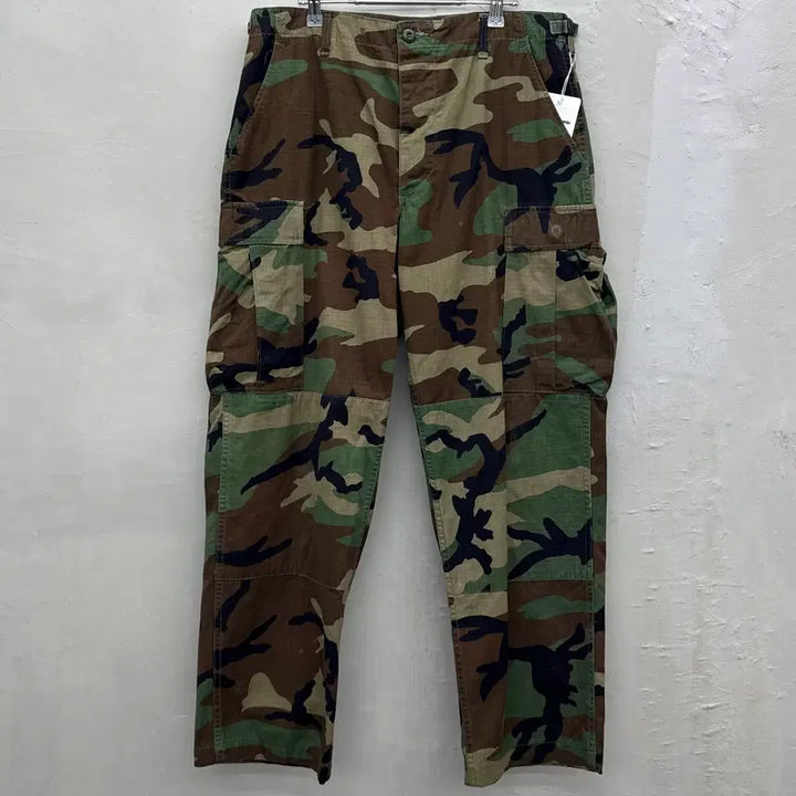 [BUNJANG] US Army Original Camo Military Cargo Pants / (34) US ARMY 오리지널 카모 밀리터리 카고 팬츠