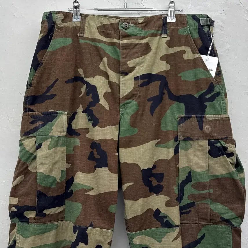[BUNJANG] US Army Original Camo Military Cargo Pants / (34) US ARMY 오리지널 카모 밀리터리 카고 팬츠