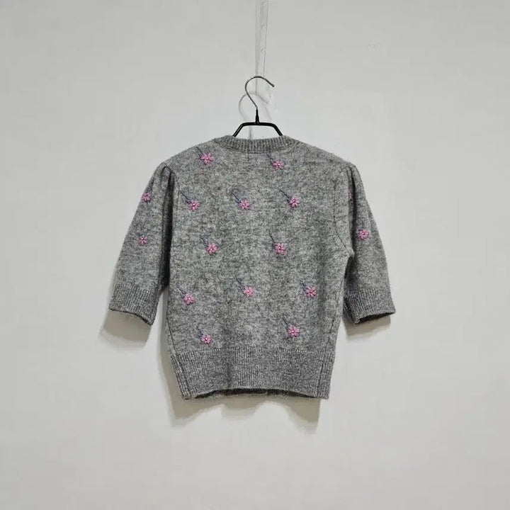 [BUNJANG] Barneys New York Wool Alpaca Flower Cardigan / 바니스뉴욕 울알파카 꽃가디건