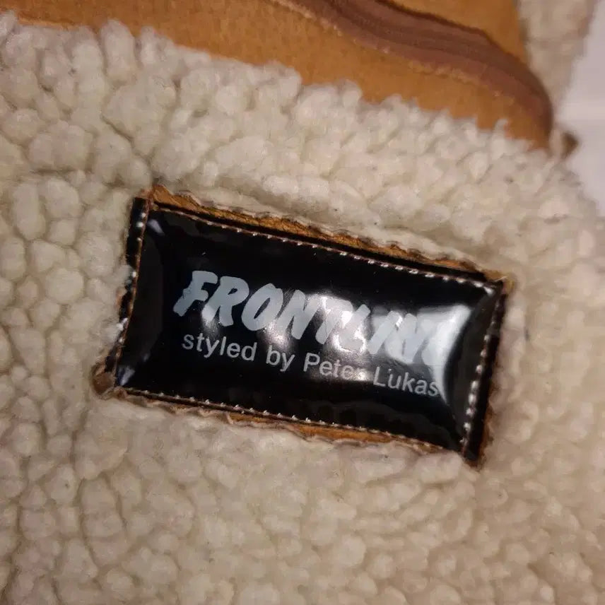[BUNJANG] Vintage Real Suede Navajo Sherpa Jacket / 80&