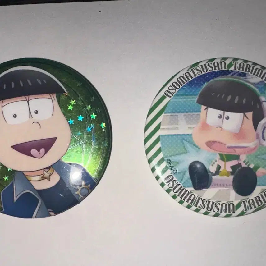 [BUNJANG] Osomatsu Choromatsu Badge / 오소마츠 쵸로마츠 캔뱃지