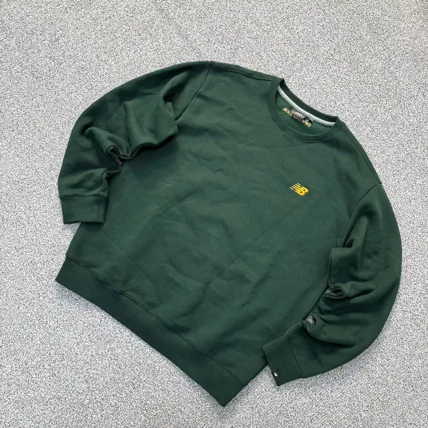 [BUNJANG] New Balance Fleece Sweatshirt Long Sleeve Tee / XL 뉴발란스 기모 맨투맨 긴팔티 0330J