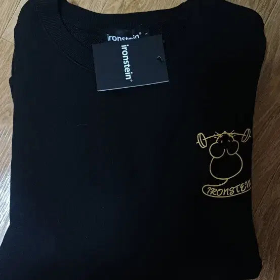 [BUNJANG] Ironstein 아이언슈타인 맨투맨 블랙 베이지 L XL / Ironstein 아이언슈타인 맨투맨 블랙 베이지 L XL