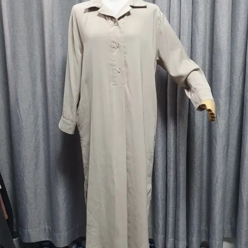 [BUNJANG] Earl Grey Flowing Knot Dress / 얼그레이 차르르 매듭원피스