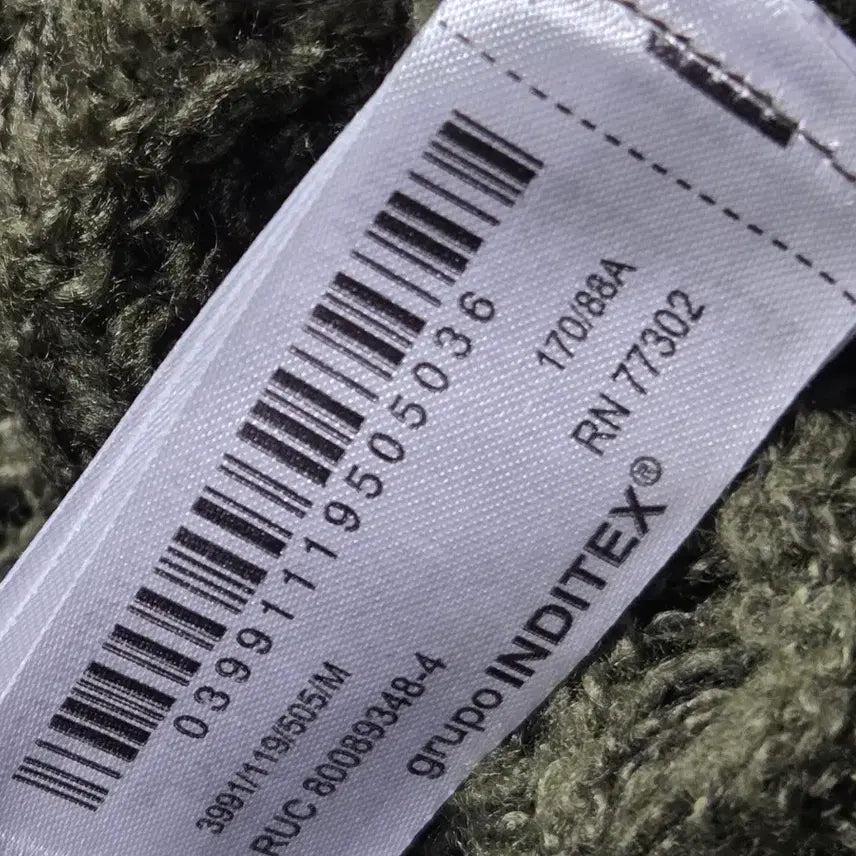 [BUNJANG] Zara Alpaca Mesh Stripe Knit Sweater / M 자라 알파카 메쉬 스트라이프 니트