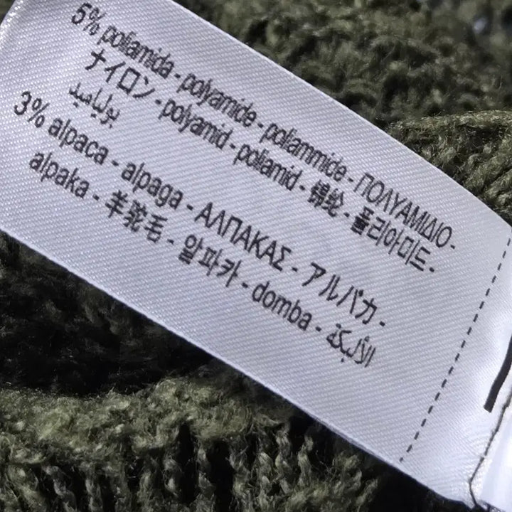 [BUNJANG] Zara Alpaca Mesh Stripe Knit Sweater / M 자라 알파카 메쉬 스트라이프 니트