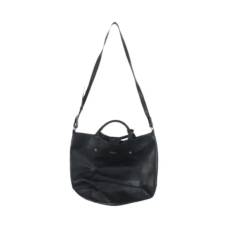 [BUNJANG] Furla Leather Charm Logo Tote Bag / 훌라 (WOMEN - F) 레더 참 로고 토트백