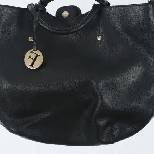 [BUNJANG] Furla Leather Charm Logo Tote Bag / 훌라 (WOMEN - F) 레더 참 로고 토트백