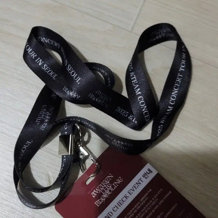 [SOLD OUT] &amp;TEAM 앤팀 서울콘서트 VIP 목걸이