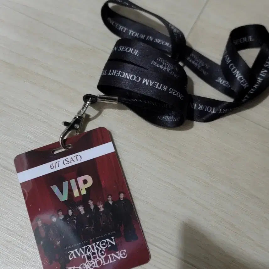 [SOLD OUT] &amp;TEAM 앤팀 서울콘서트 VIP 목걸이