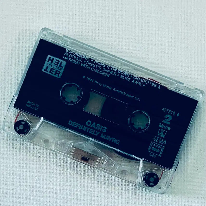 [BUNJANG] Oasis Definitely Maybe EU Pressing Cassette Tape / [카세트] Oasis - Definitely Maybe 유럽반초판 NM-