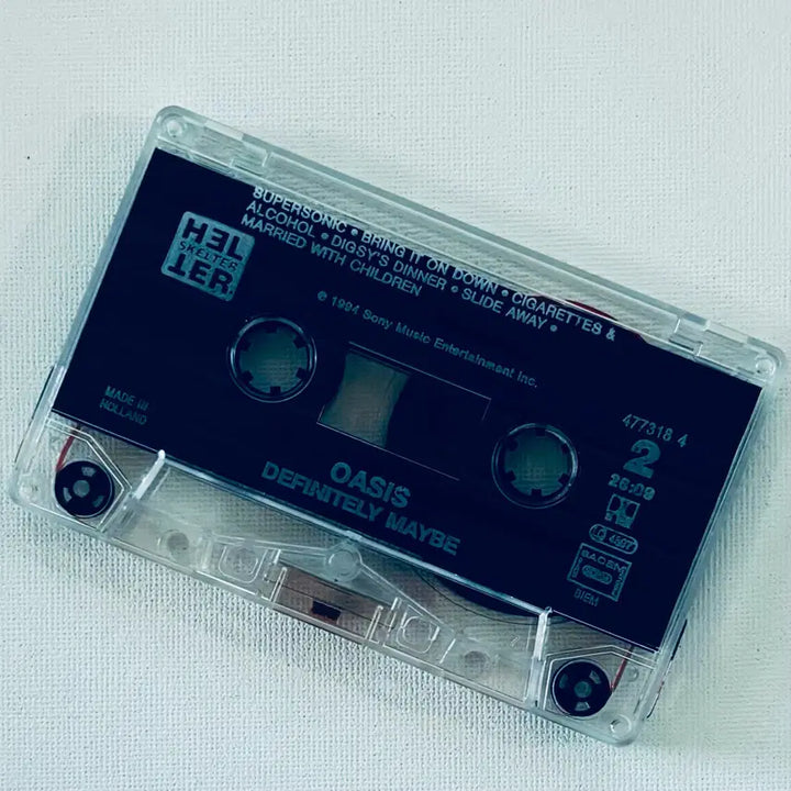 [BUNJANG] Oasis Definitely Maybe EU Pressing Cassette Tape / [카세트] Oasis - Definitely Maybe 유럽반초판 NM-