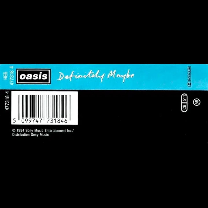 [BUNJANG] Oasis Definitely Maybe EU Pressing Cassette Tape / [카세트] Oasis - Definitely Maybe 유럽반초판 NM-