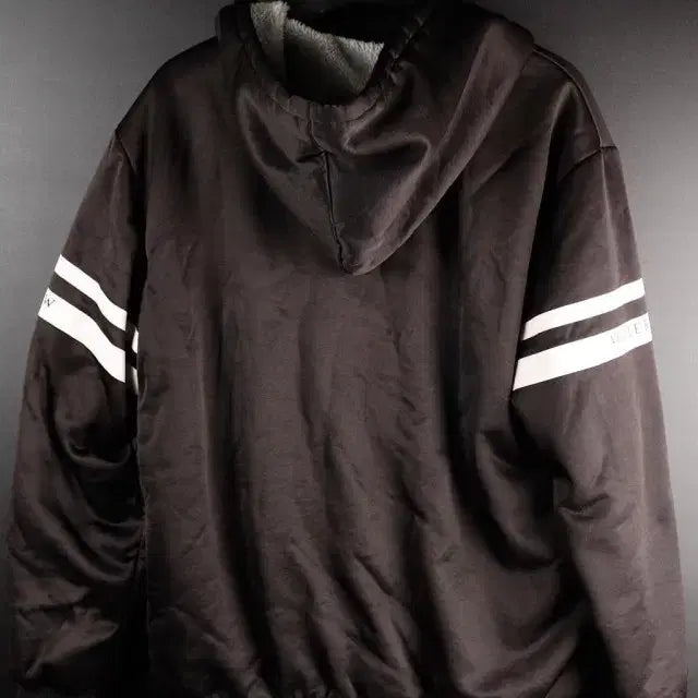 [BUNJANG] Racoonlass HDA Striped Hoodie / 라쿤라스 점퍼 후드티