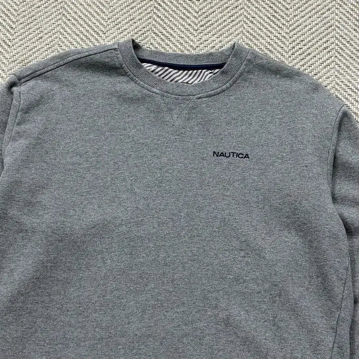 [BUNJANG] Nautica Basic Logo Sweatshirt / 노티카 베이직 로고 맨투맨 v2514
