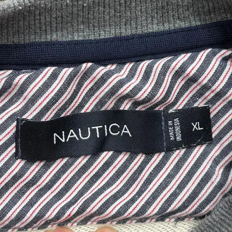 [BUNJANG] Nautica Basic Logo Sweatshirt / 노티카 베이직 로고 맨투맨 v2514