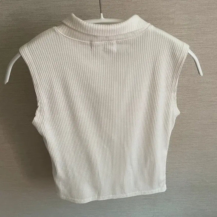 [BUNJANG] Ennel Concept J Ribbed Knit Tank Top / [1회 착용] 카라 민소매 골지 나시 니트 드오브 더마농 엔뉴엘 컨셉제이