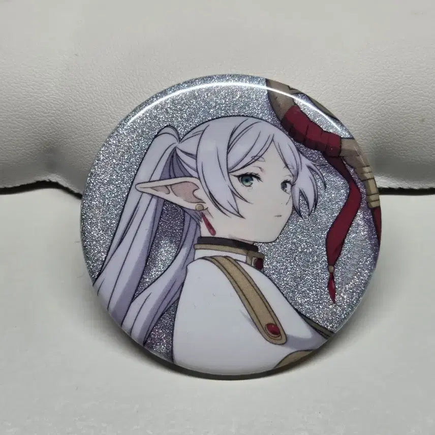 [BUNJANG] Frieren Glitter Can Badge / 장송의 프리렌 캔뱃지 글리터