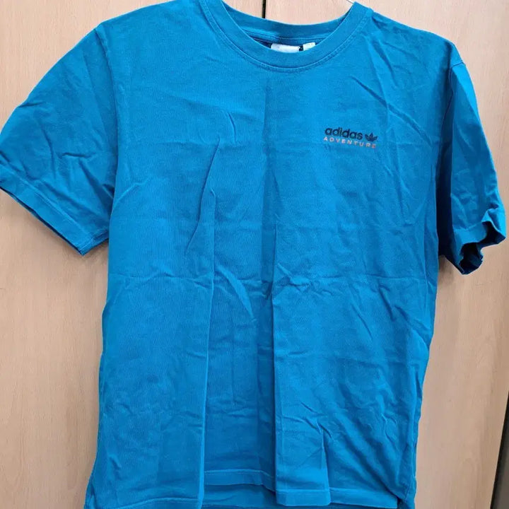 [BUNJANG] Adidas Adventure Short Sleeve T-shirt Blue M / 아디다스 어드벤처 반팔 티셔츠 블루 M