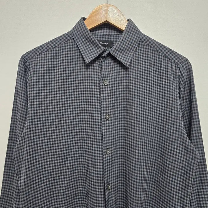 [BUNJANG] Theory Homme Gingham Check Shirt / Theory 띠어리옴므  깅엄 체크  셔츠