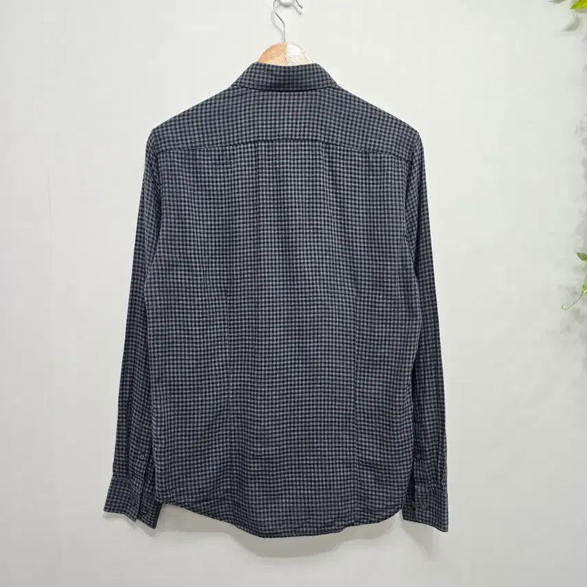 [BUNJANG] Theory Homme Gingham Check Shirt / Theory 띠어리옴므  깅엄 체크  셔츠