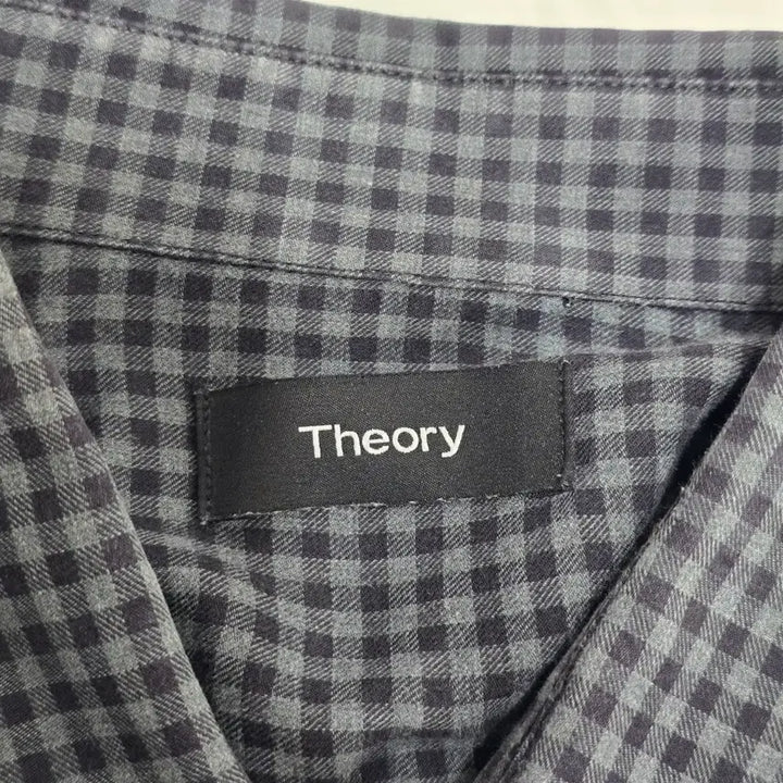 [BUNJANG] Theory Homme Gingham Check Shirt / Theory 띠어리옴므  깅엄 체크  셔츠