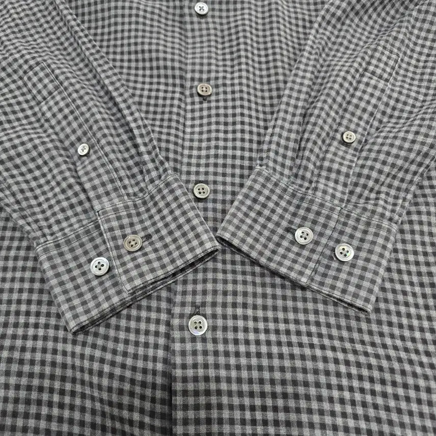 [BUNJANG] Theory Homme Gingham Check Shirt / Theory 띠어리옴므  깅엄 체크  셔츠