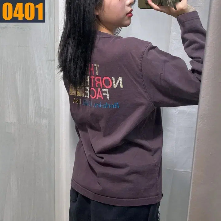 [BUNJANG] North Face Gore-Core Long Sleeve T-shirt / 95 노스페이스 고프코어 롱슬리브 긴팔 티셔츠 M