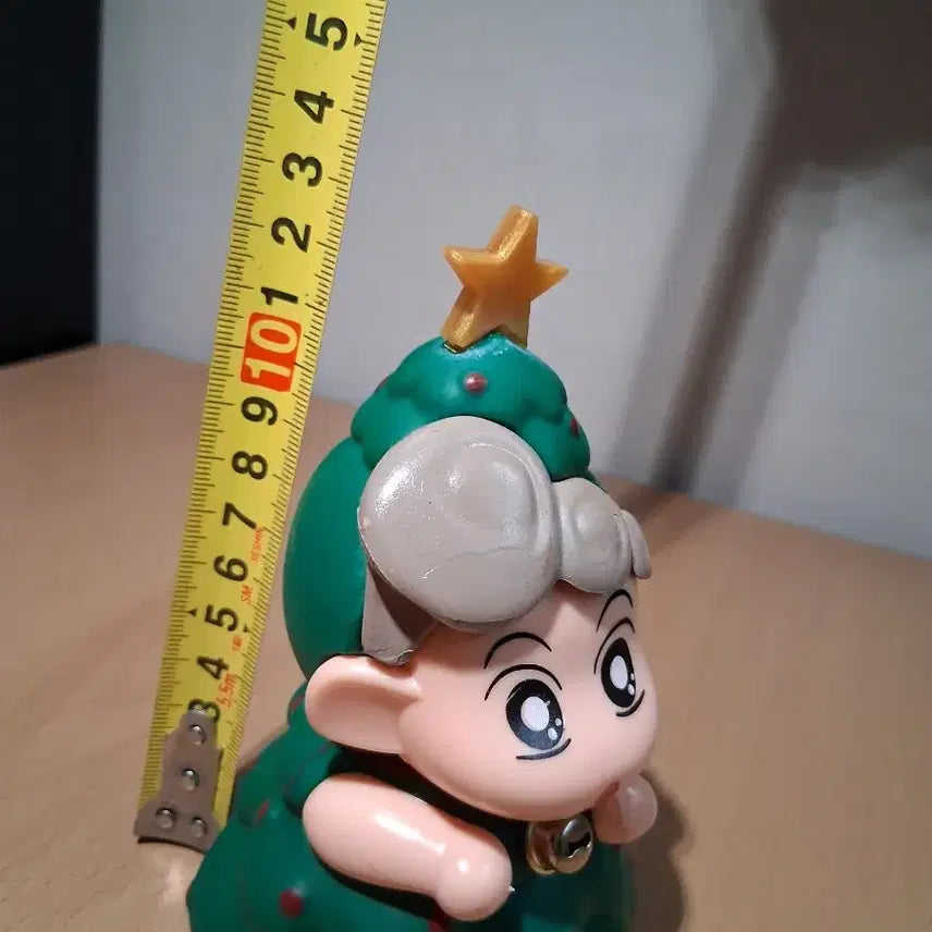 [BUNJANG] Crayon Shin-chan Christmas Tree Figure / 짱구 짱아  크리스마스트리 피규어