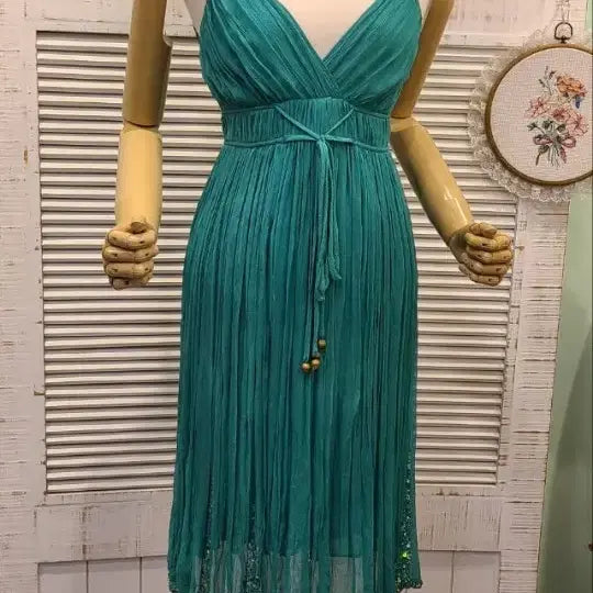 [BUNJANG] Roberto Cavalli Silk Bustier Dress / 로베르토카발리  44   실크  뷔스티에 원피스