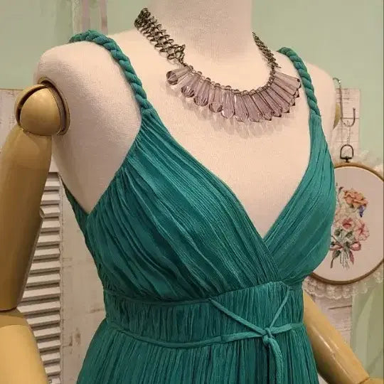 [BUNJANG] Roberto Cavalli Silk Bustier Dress / 로베르토카발리  44   실크  뷔스티에 원피스