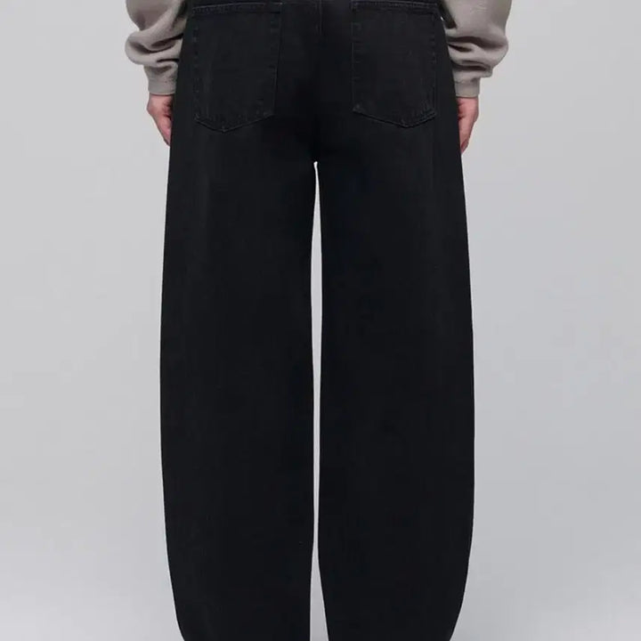 [BUNJANG] Musinsa Standard Twist Semi Balloon Denim Pants / 무탠다드 트위스트 세미 벌룬 데님 팬츠