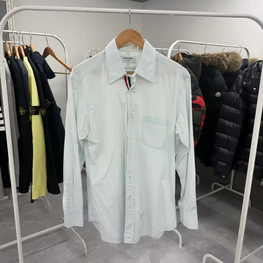 [BUNJANG] Thom Browne Oxford Shirt (Size 4) / [당일발송/4] 톰브라운 옥스퍼드 셔츠 4