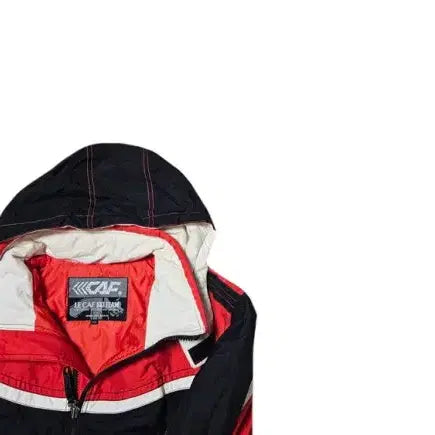 [BUNJANG] LeCAF Old School Vintage Big Logo Quilted Padded Jacket / 르까프 올드스쿨 빈티지 빅로고 누빔 패딩 자켓