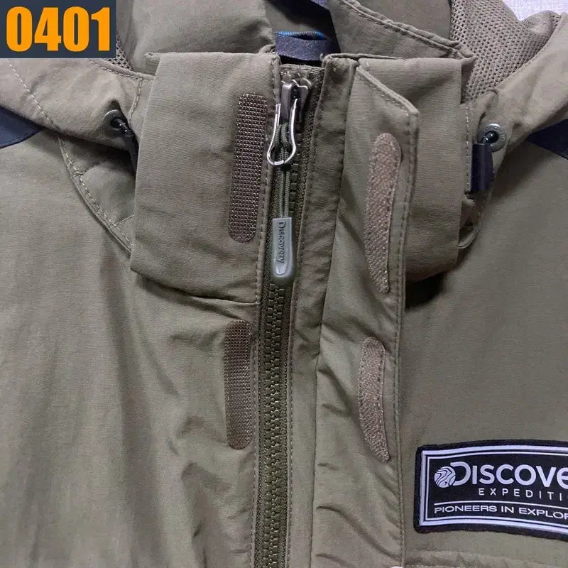 [BUNJANG] Discovery Expedition Colorblock Windbreaker Jacket - Men&
